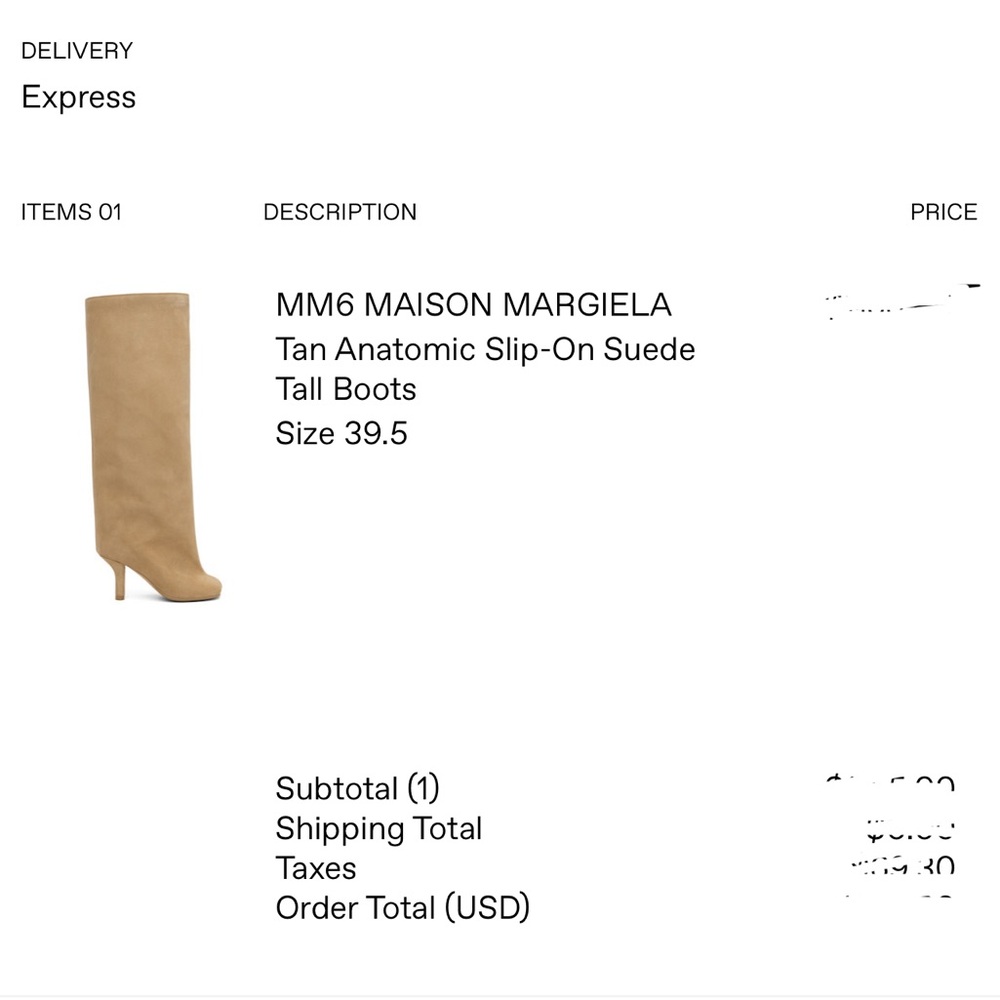 ((SOLD)) MM6 Maison Margiela Boots - Picture 6 of 6
